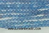 CTG137 15.5 inches 3mm round tiny blue agate beads wholesale