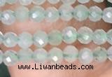 CTG1410 15.5 inches 2mm faceted round prehnite beads wholesale