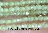 CTG1412 15.5 inches 2mm faceted round peridot beads wholesale