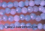 CTG1422 15.5 inches 2mm faceted round amazonite beads wholesale