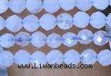 CTG1442 15.5 inches 2mm faceted round blue lace agate beads