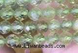 CTG1487 15.5 inches 3mm faceted round peridot gemstone beads