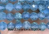 CTG1497 15.5 inches 3mm faceted round apatite beads wholesale