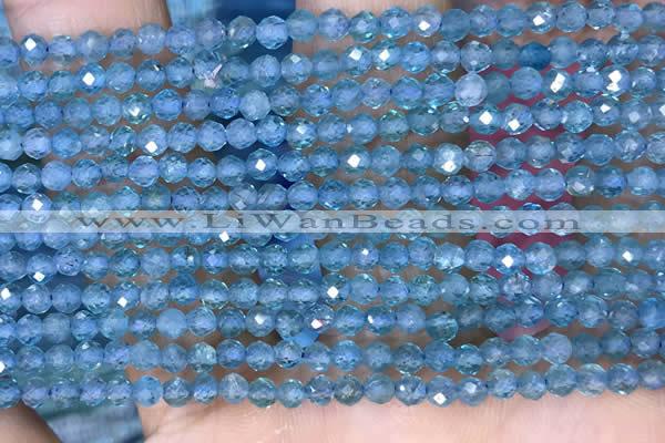 CTG1497 15.5 inches 3mm faceted round apatite beads wholesale