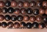 CTG2004 15 inches 2mm,3mm mahogany obsidian beads wholesale