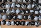 CTG2015 15 inches 2mm,3mm snowflake obsidian gemstone beads