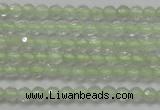 CTG204 15.5 inches 3mm faceted round tiny prehnite gemstone beads