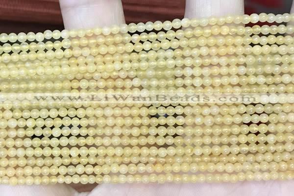 CTG2079 15 inches 2mm,3mm yellow aventurine jade gemstone beads