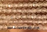 CTG2158 15 inches 2mm,3mm & 4mm faceted round white crystal beads