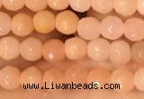 CTG2218 15 inches 2mm,3mm faceted round red aventurine jade beads