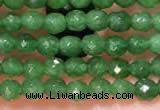 CTG2230 15 inches 2mm,3mm faceted round candy jade beads