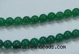 CTG25 15.5 inches 4mm round tiny green agate beads wholesale