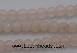 CTG258 15.5 inches 3mm round tiny peach stone beads wholesale