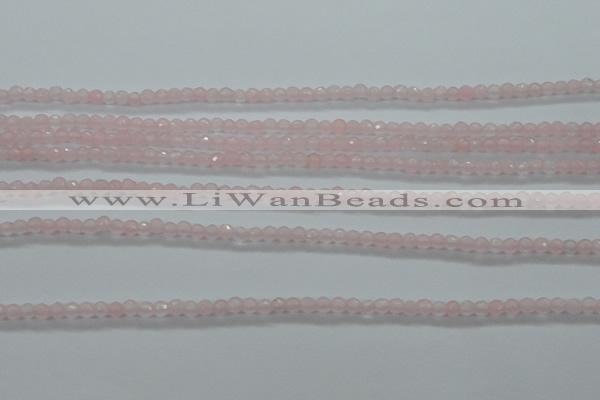 CTG401 15.5 inches 2mm faceted round tiny dyed candy jade beads