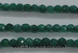 CTG414 15.5 inches 2mm faceted round tiny dyed candy jade beads