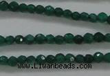 CTG415 15.5 inches 2mm faceted round tiny dyed candy jade beads