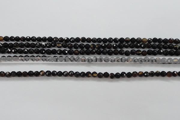 CTG428 15.5 inches 3mm faceted round tiny agate gemstone beads