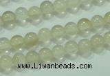 CTG43 15.5 inches 2mm round tiny white chalcedony beads wholesale