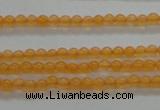 CTG431 15.5 inches 2mm round tiny dyed candy jade beads wholesale