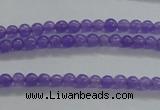 CTG433 15.5 inches 2mm round tiny dyed candy jade beads wholesale