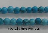 CTG441 15.5 inches 3mm round tiny natural turquoise beads wholesale