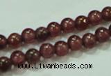 CTG54 15.5 inches 2mm round grade A tiny garnet beads wholesale