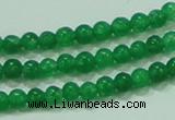 CTG61 15.5 inches 2mm round tiny dyed white jade beads wholesale