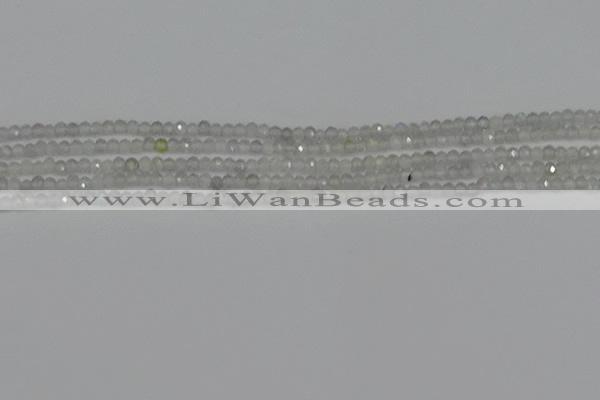 CTG612 15.5 inches 2mm faceted round labradorite beads