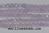 CTG621 15.5 inches 2mm faceted round lavender amethyst beads