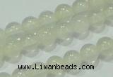 CTG79 15.5 inches 3mm round tiny white chalcedony beads wholesale