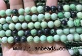 CTJ752 15.5 inches 8mm round transvaal jade beads wholesale