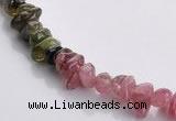 CTO03 15.5 inches 4*7mm freeform natural tourmaline chips beads