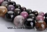 CTO10 16 inch round natural tourmaline gemstone beads wholesale