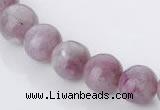 CTO16 15 inches 10mm round natural tourmaline beads wholesale