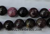 CTO456 15.5 inches 11mm round natural tourmaline gemstone beads