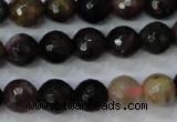 CTO462 15.5 inches 7mm faceted round natural tourmaline gemstone beads