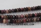 CTO51 15.5 inches 3*5mm rondelle natural tourmaline beads wholesale