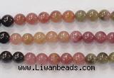 CTO52 15.5 inches 5.5mm - 6mm round natural tourmaline beads wholesale