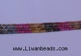 CTO631 15.5 inches 5mm round tourmaline gemstone beads wholesale