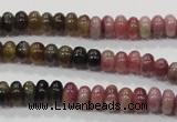 CTO69 15.5 inches 5*8mm rondelle natural tourmaline gemstone beads