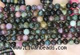 CTO696 15.5 inches 6mm round tourmaline gemstone beads