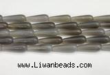 CTR410 15.5 inches 10*30mm teardrop agate beads wholesale