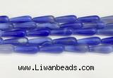 CTR426 15.5 inches 10*30mm teardrop agate beads wholesale