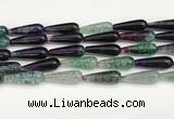 CTR430 15.5 inches 10*30mm teardrop agate beads wholesale