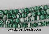 CTU1126 15.5 inches 6mm round synthetic turquoise beads wholesale