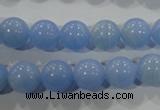 CTU1733 15.5 inches 8mm round synthetic turquoise beads