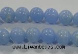 CTU1734 15.5 inches 10mm round synthetic turquoise beads