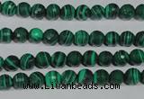 CTU1822 15.5 inches 6mm faceted round synthetic turquoise beads