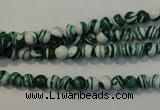 CTU2040 15.5 inches 4mm round synthetic turquoise beads