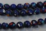 CTU2072 15.5 inches 8mm round synthetic turquoise beads